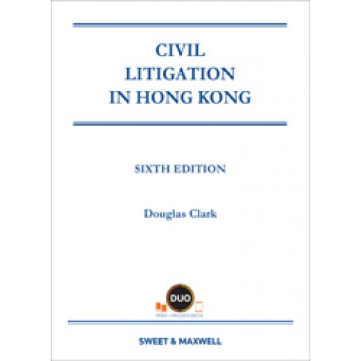 Civil Litigation in Hong Kong 6th ed + Proview